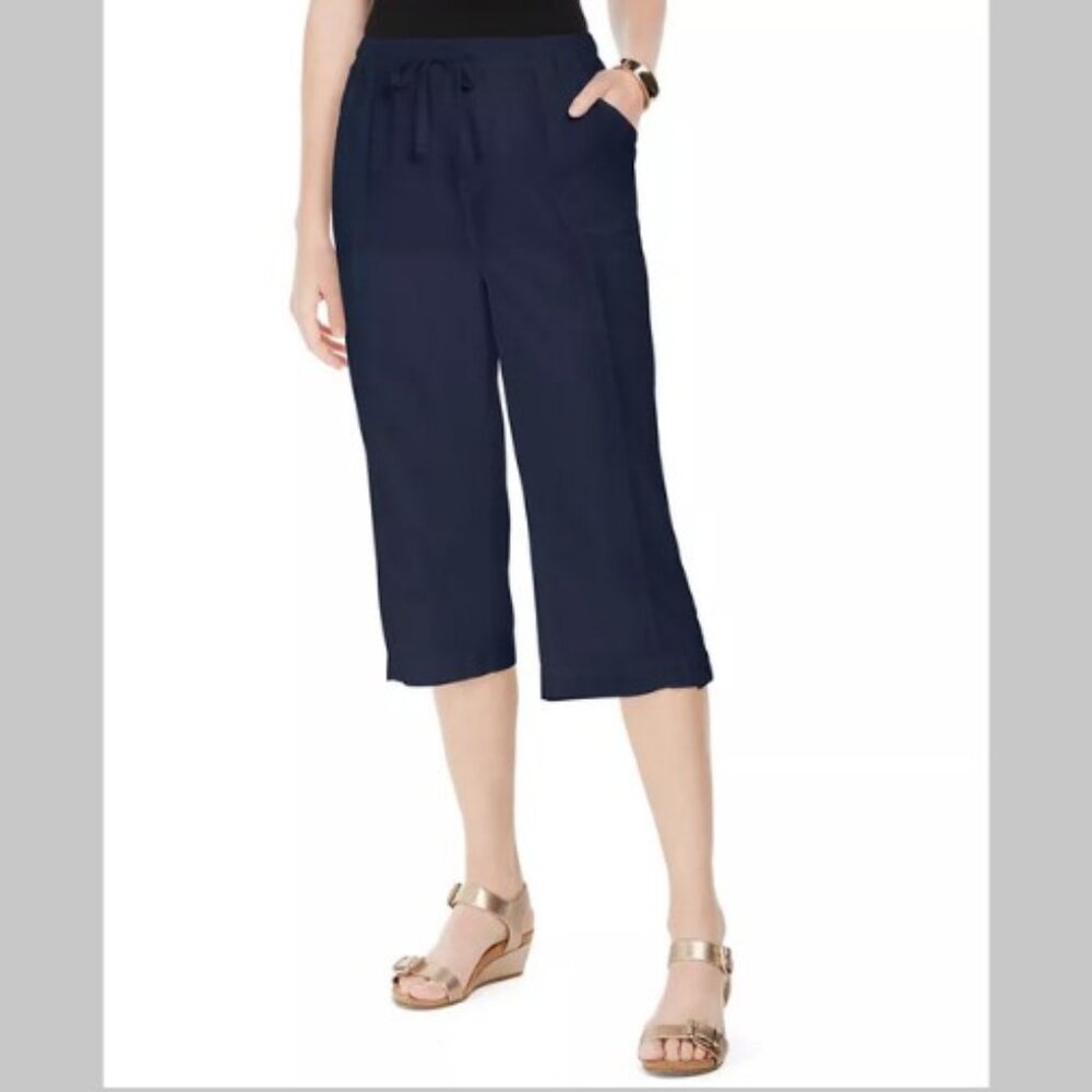 Karen Scott Capri Pull-On Pants XLP